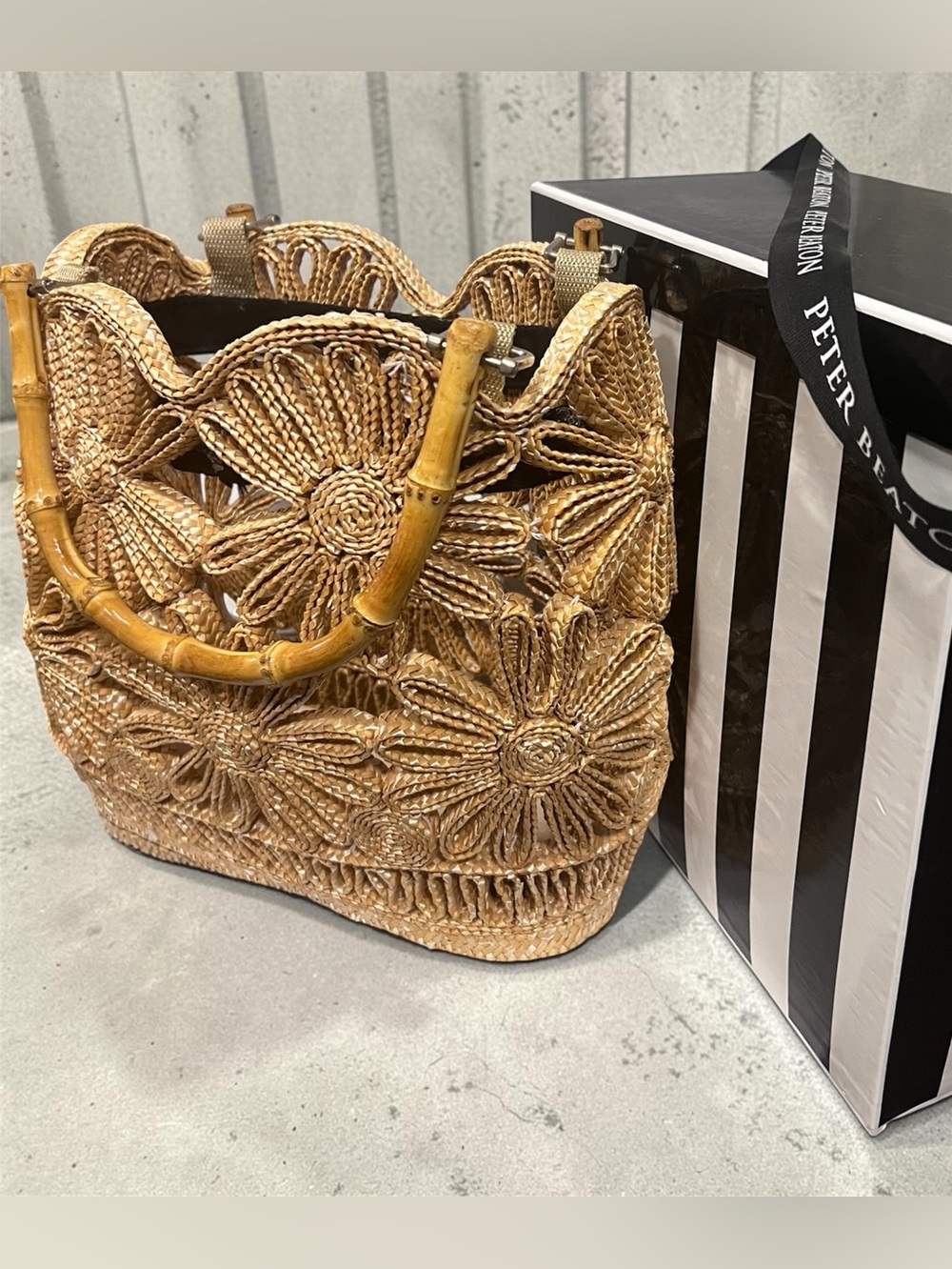 Peter Beaton of Nantucket Basket Bag